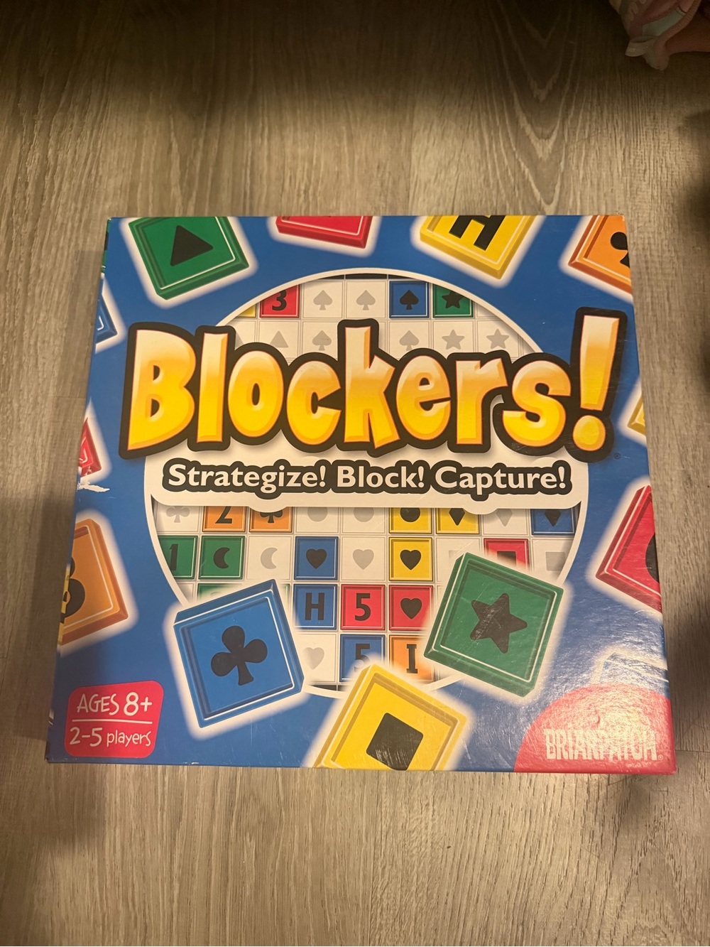 New!! Blockers! Strategy Board Game - Blue Box